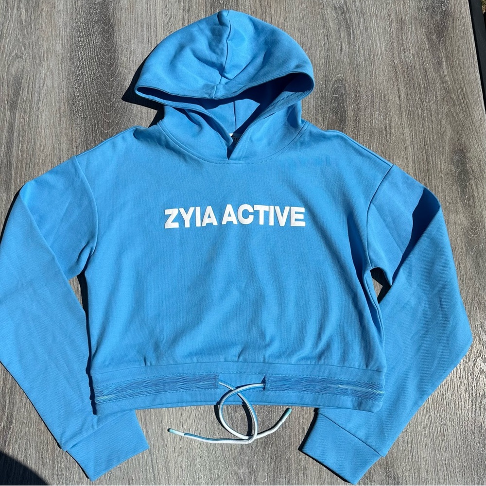 Zyia active cropped hoodie